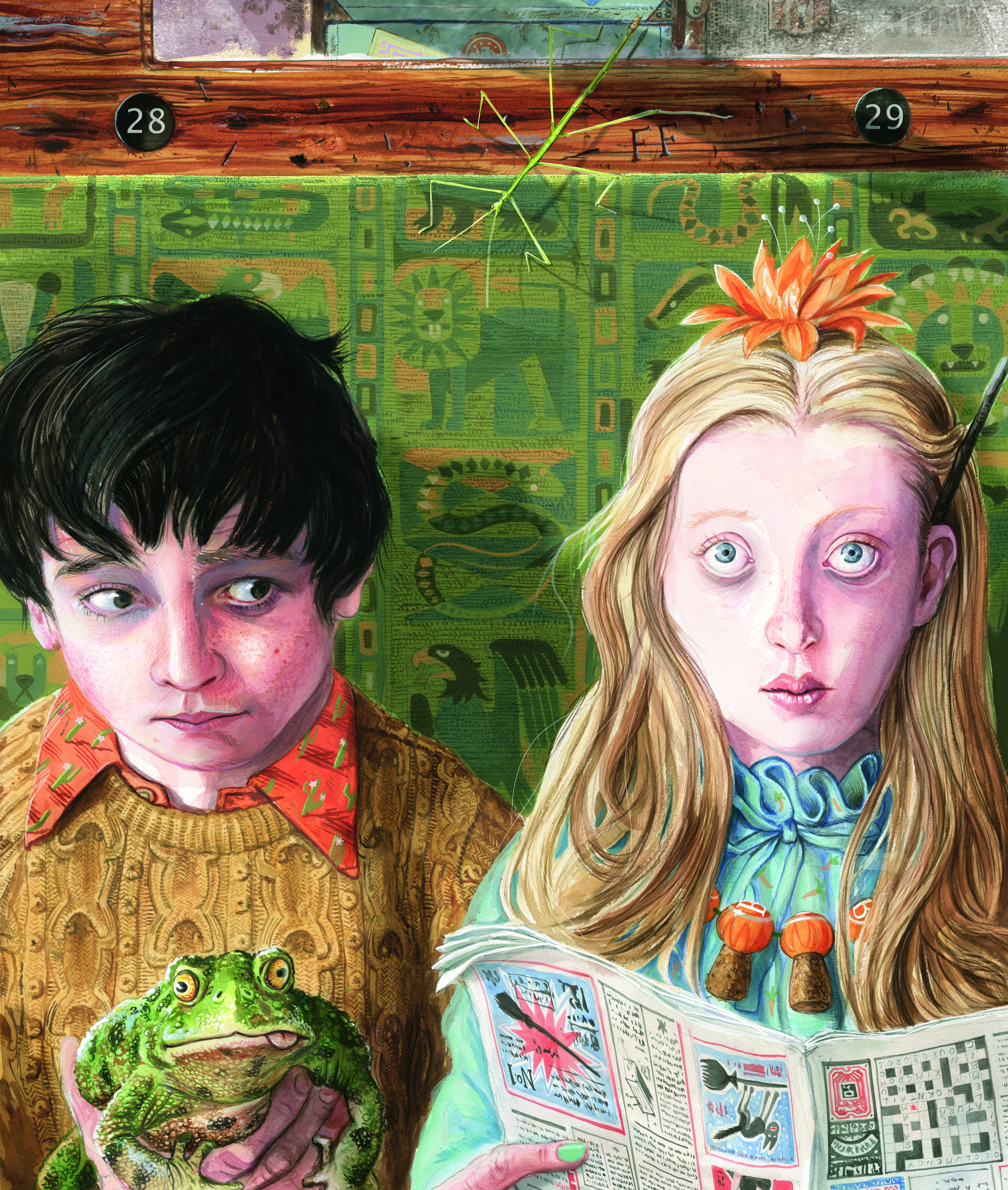 Take a look inside the new illustrated edition of Harry Potter and