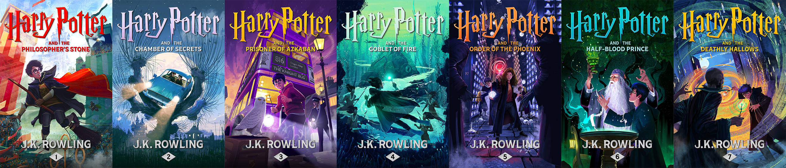 Dynamic New Cover Art for Harry Potter eBooks and Audiobooks Revealed