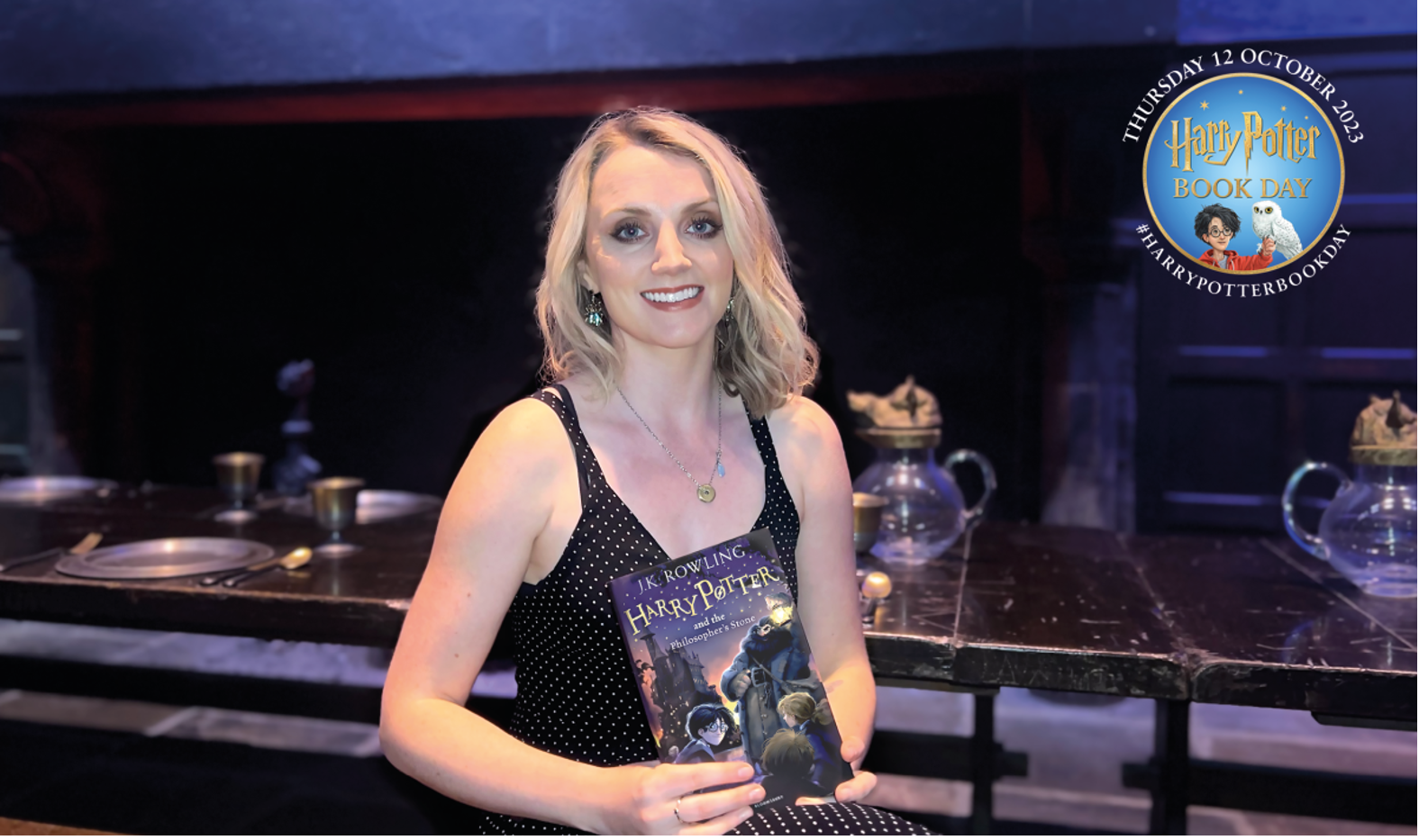 Join Evanna Lynch for a magical event this Harry Potter Book Day! ⚡