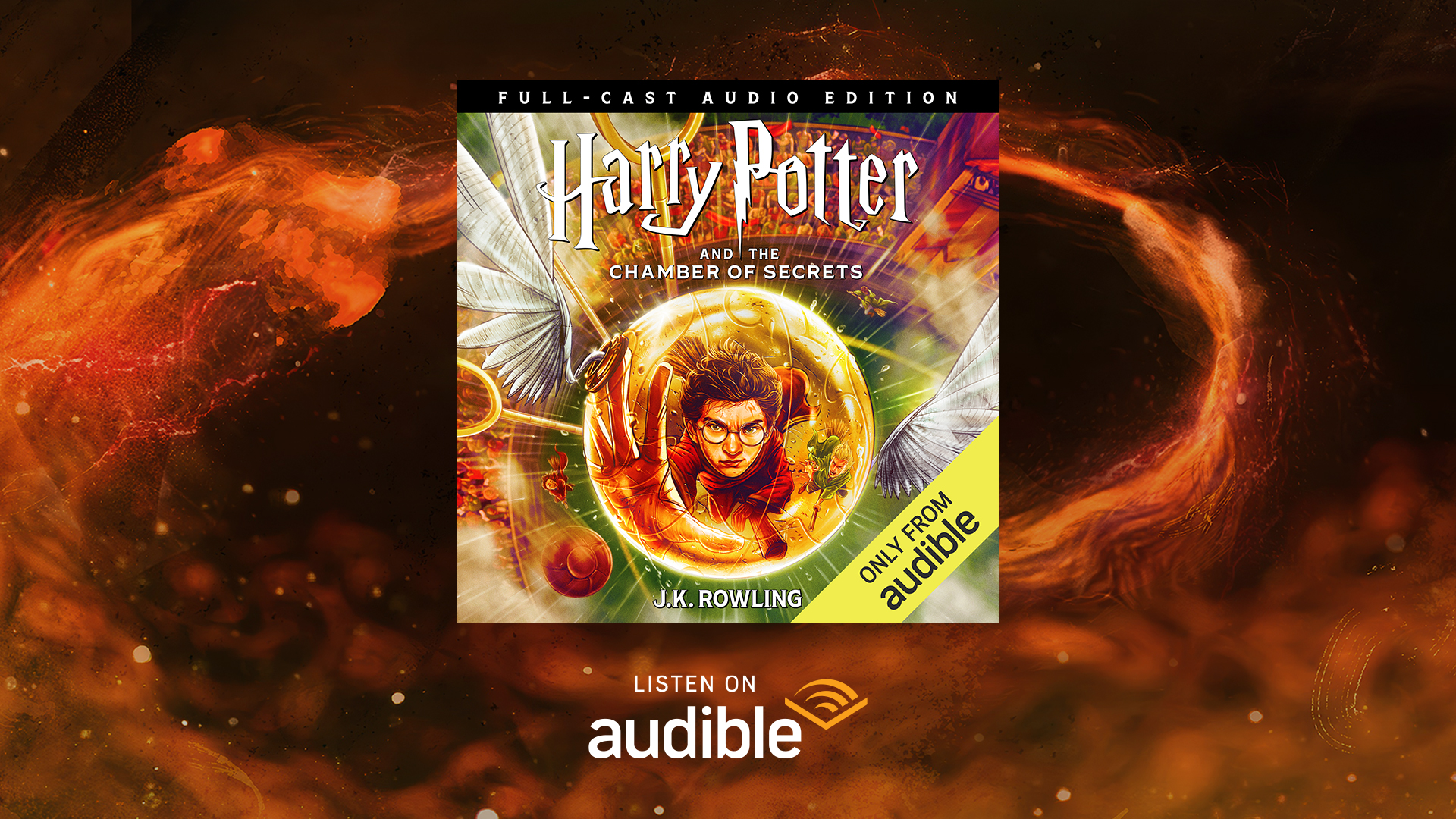 Harry Potter: The Full-Cast Audio Editions release second title today!